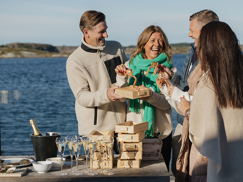 Skærgården är en skattkammare av färska råvaror, som du också kan beställa serverade på TanumStrand