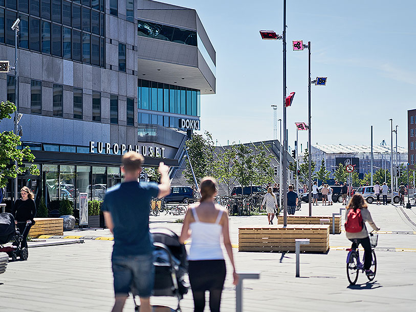Aarhus er også en by under forvandling, og den gamle arbejdshavn er efterhånden udskiftet med ny arkitektur