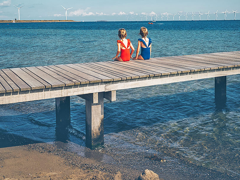 Under sommaren kommer barnen att älska utflykten till Amager Strandpark
