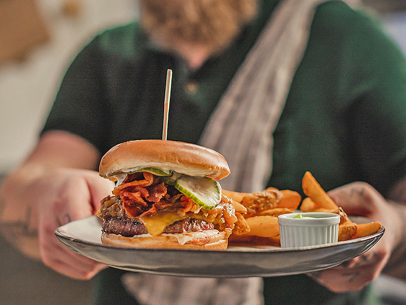 Kastrup har också många restauranger, här den populära Café Kystens Perle