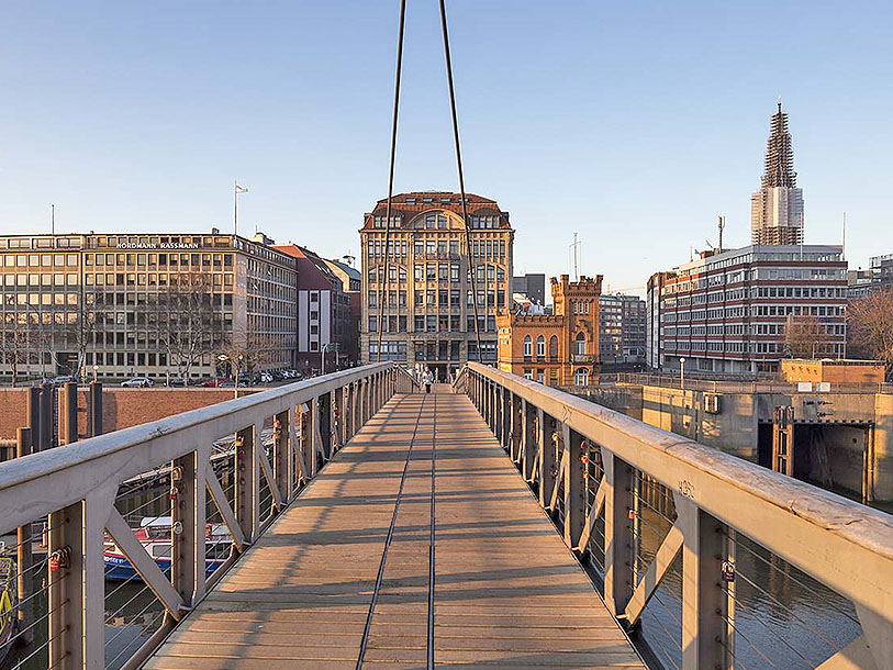 Miniatur Wunderland ligger i ett av de gamla lagerhusen i den världsarvslistade stadsdelen Speicherstadt