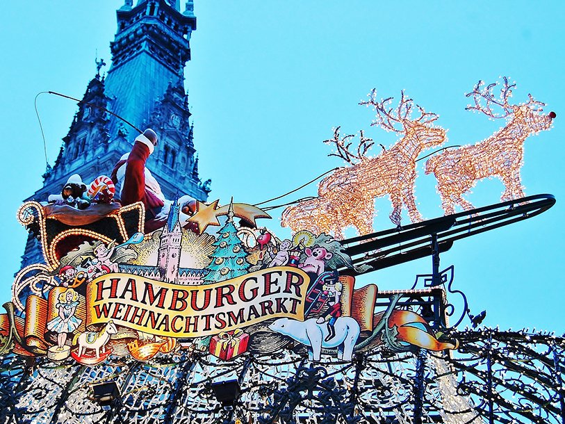 Det er ekstra stemningsfyldt at besøge Hamburg i julemarkedstiden