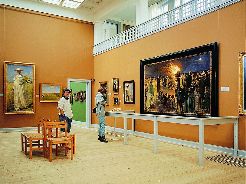 Inde på Skagens Museum venter de danske guldaldermaleres kunst i verdensklasse