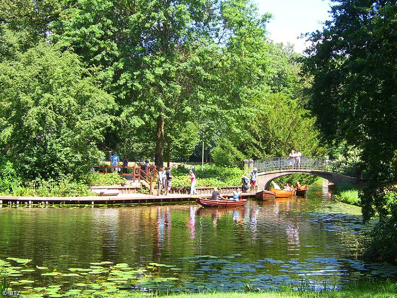 Bremen Bürgerpark är en älskad och mycket populär oas mitt i staden