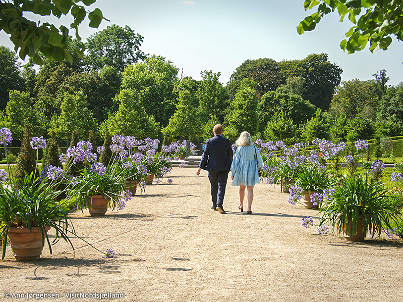 Är du trädgårdsentusiast kommer du att älska barockträdgården på Frederiksborg slott