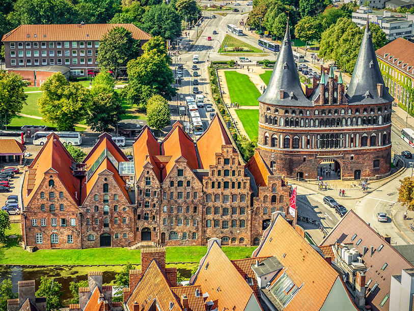 På en semester i Ratzeburg bor du  nära några av Nordtysklands största sevärdheter - inklusive Lübeck
