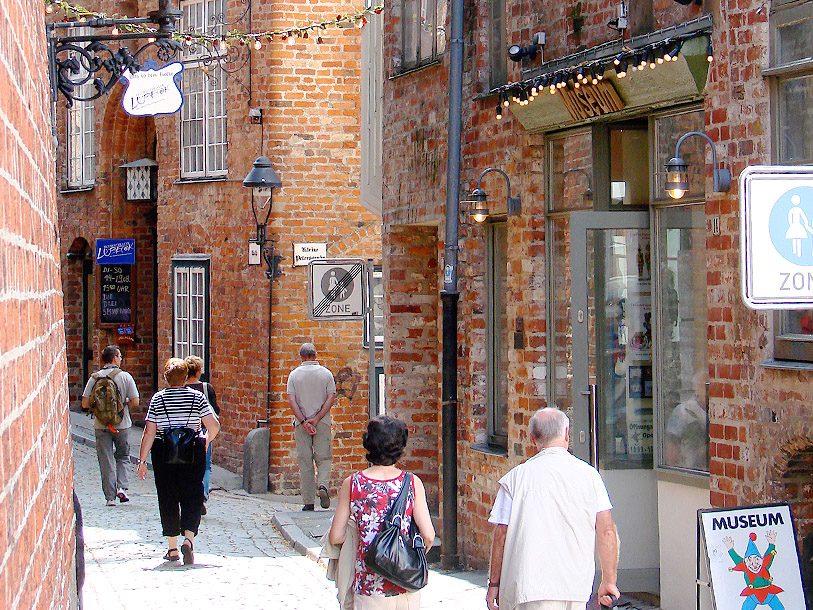 Lübeck finns med på UNESCO:s världsarvslista på grund av dess unika Gamla stan
