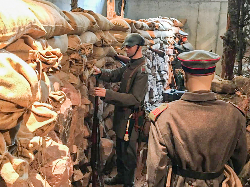 Musée Mémorial du Linge är ett historiskt museum där du får en stark inblick i det tre månader långa slaget