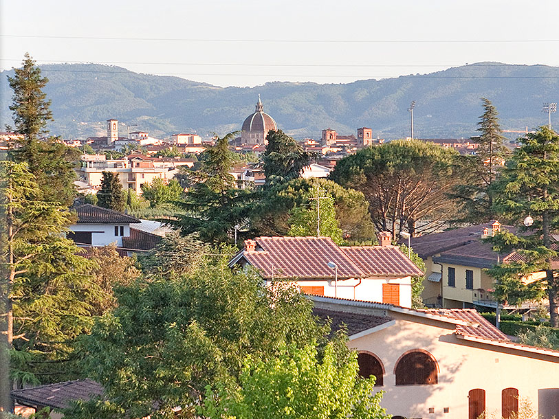Toscana er kendt for sine grønne farver og pittoreske byer