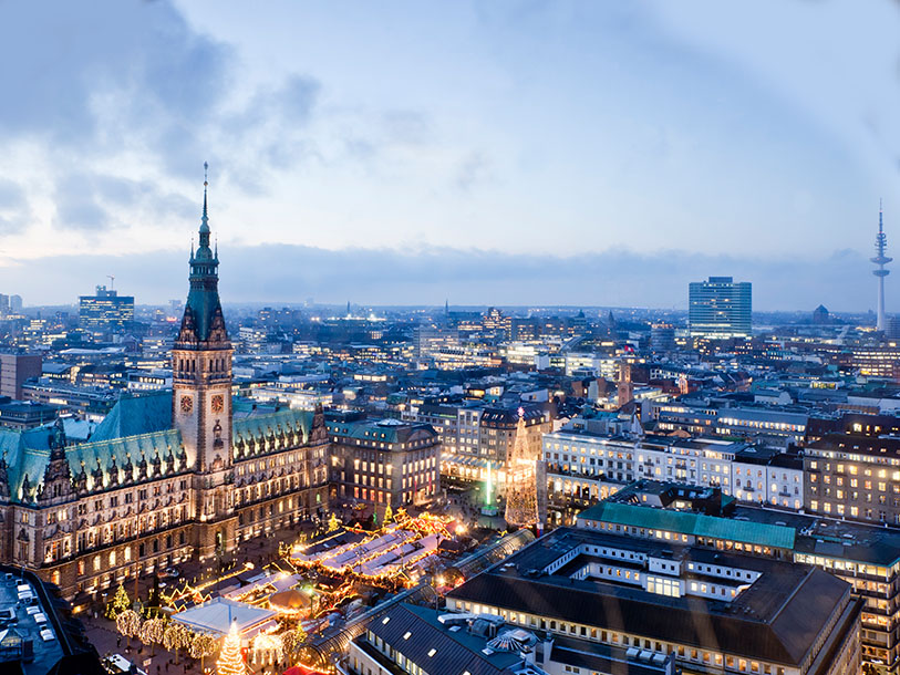 Utforska Hamburgs alla attraktioner på din julsemester