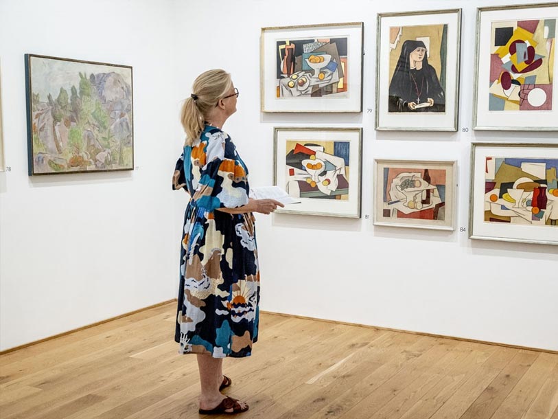 Fuglsang kunstmuseum rummer en anselig samling dansk kunst fra 1700-tallet og frem
