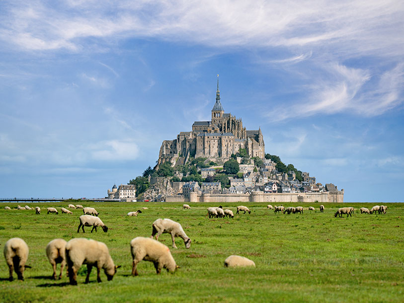 Ännu en pärla på Bretagnes topp 3 som du inte får missa: den mytomspunna klosterön Mont Saint-Michel