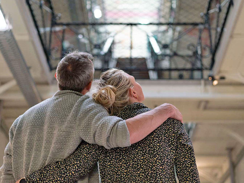 Fængslet er omdannet til kulturcenter og museum med en alternativ historie