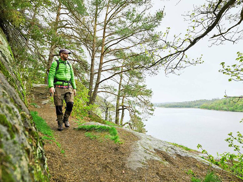 Naturområdet ved herregården er perfekt til vandreture og har flere stisystemer at udforske