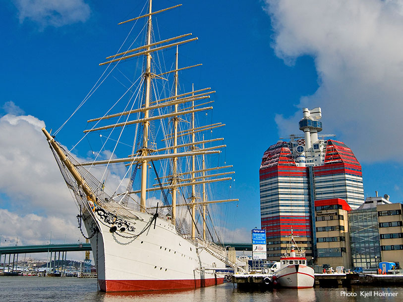 Du ska bo på ett flytande hotell med komfortabla hotellrum