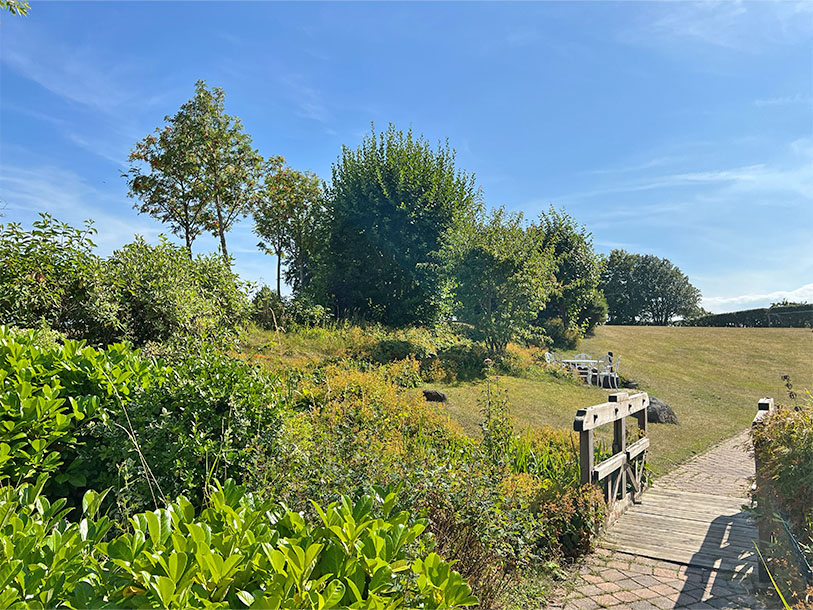 Det finns fina promenadslingor vid Sundsgården, perfekt när du vill ha lite frisk luft