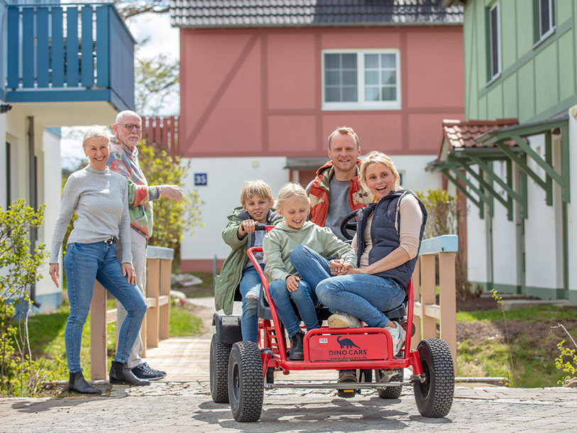 Her bor I i en ferieby, der er bygget med det ene formål at give jer en god oplevelse