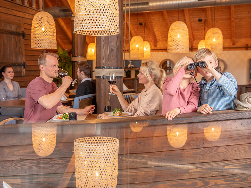 Har I lyst til variation, kan I også bestille bord i en af resortets øvrige restauranter