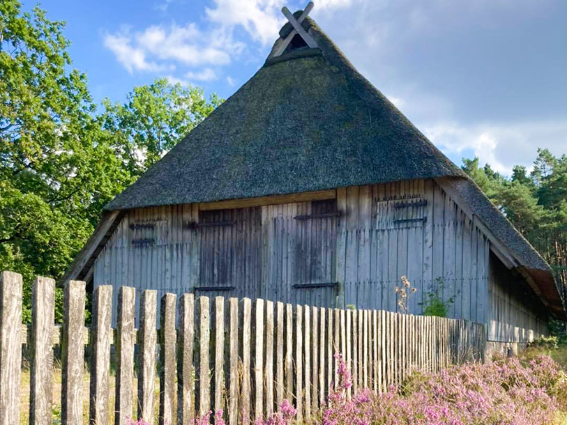 I er også havnet i et gammelt kulturlandskab på Lüneburger Heide, som ikke har forandret sig meget