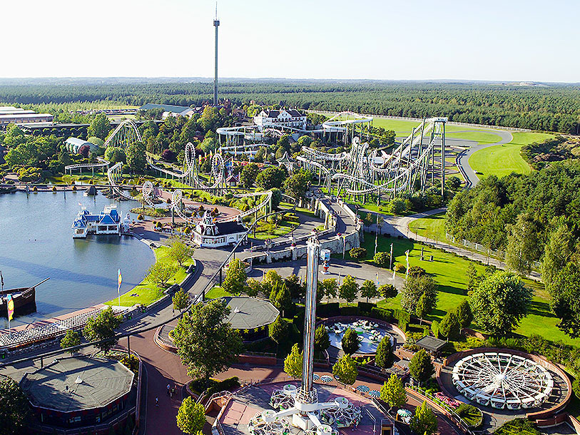 Besøg også Heide Park, dermed sine 850.000m² er Nordtysklands største oplevelsespark