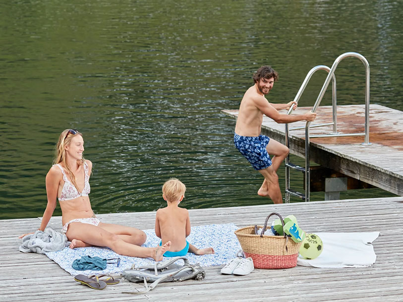 Friluftsbadet bliver hurtigt familiens favoritsted blandt vandreudflugterne