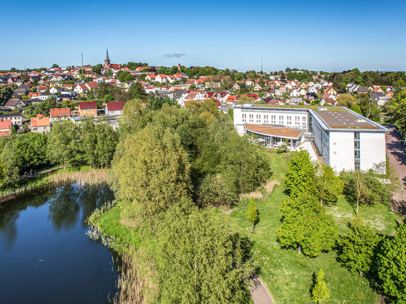 Parkhotel Rügen ligger i "hovedstaden" midt på øen - Bergen auf Rügen