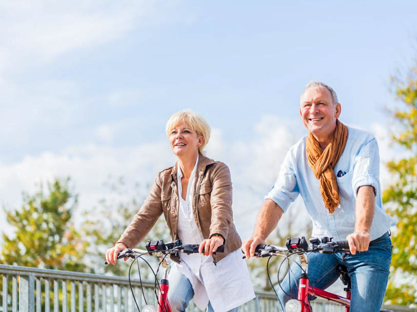 Du kan också hyra cykel på hotellet och susa fram i Koblenz med vinden i håret