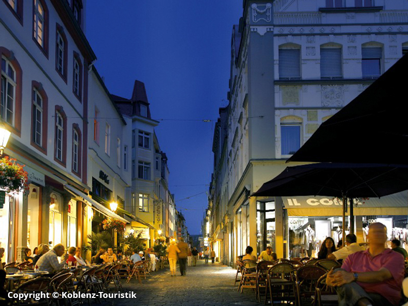 Koblenz nattliv är också mycket livligt tack vare de många pubarna och barerna