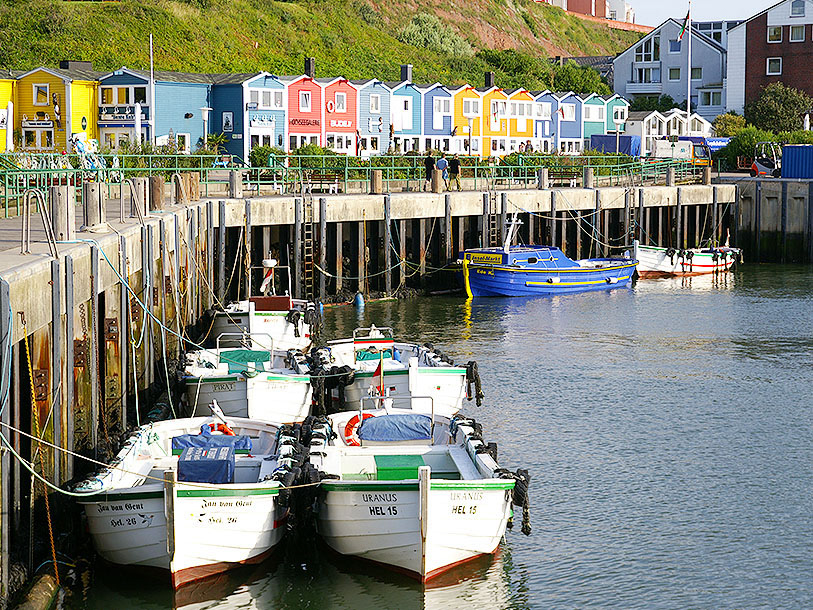 Helgoland har sin egen idyl og særlige charme, som er præget af den ensomme placering ude i Nordsøen