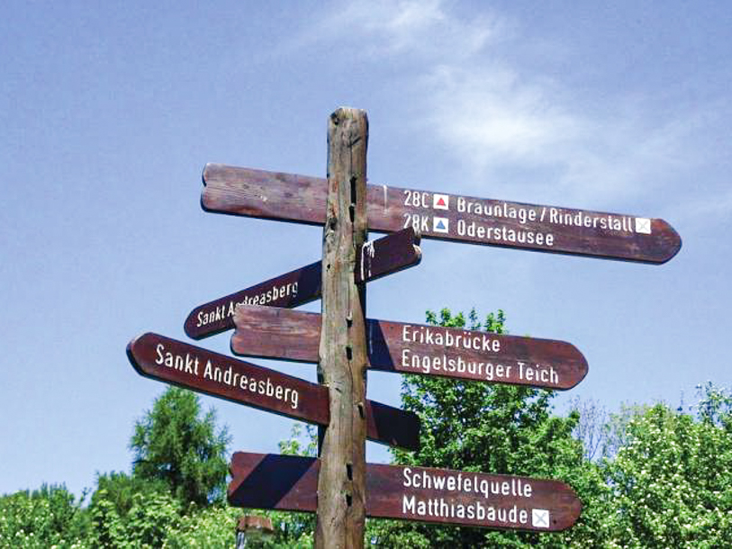 Vandreruterne er legendariske i Harzen og findes i alle sværhedsgrader - fra de lette til de mere udfordrende