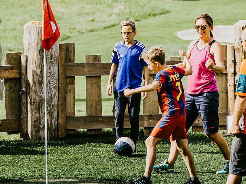 Ännu mer lek och rolig sport väntar på soccerpark Wagrain