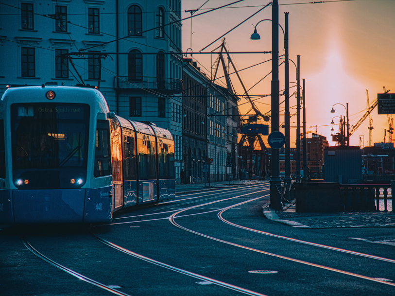 Den offentlige transport er effektiv og billig og gør det nemt at komme rundt i Göteborg