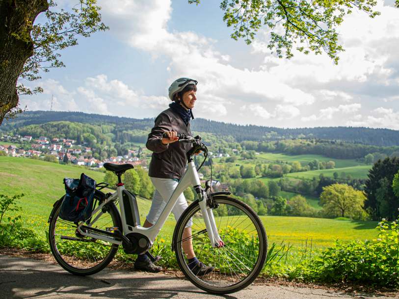 Begiv jer ud til fods eller på cykel i Naturpark Oberbayern Walds smukke grønne omgivelser