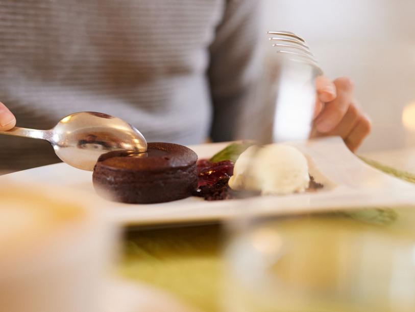 Mmmh ... se frem til at sætte tænderne i denne dessert