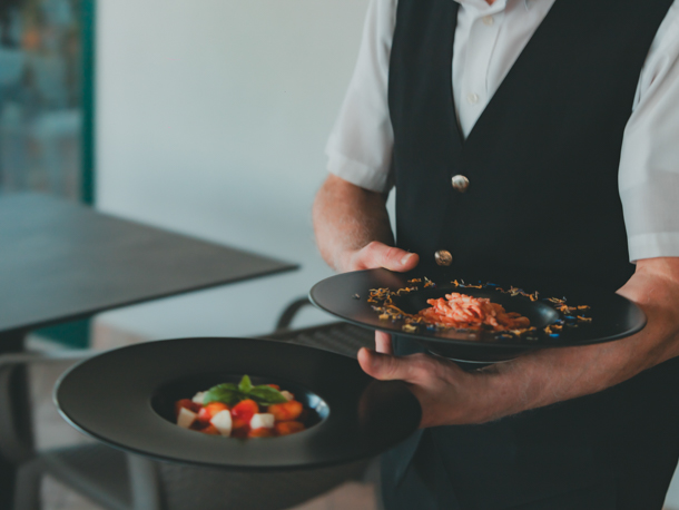 Här får du italiensk passion serverad på ett silverfat, också när det gäller maten