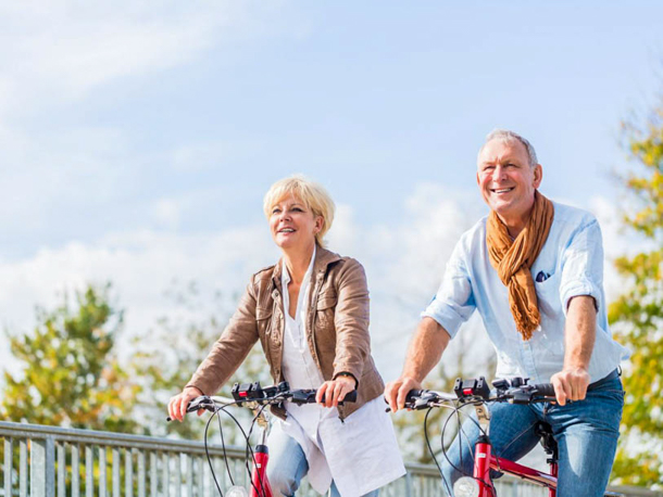 Opdag de mange smukke cykelruter langs floden