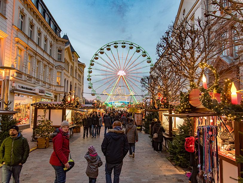 Oplev det stemningsfulde julemarked i Schwerin