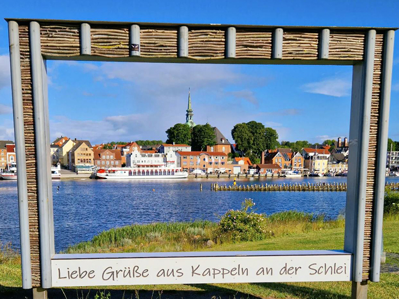 Så idyllisk som en filmkulisse - velkommen til Kappeln i det gamle, danske land syd for grænsen