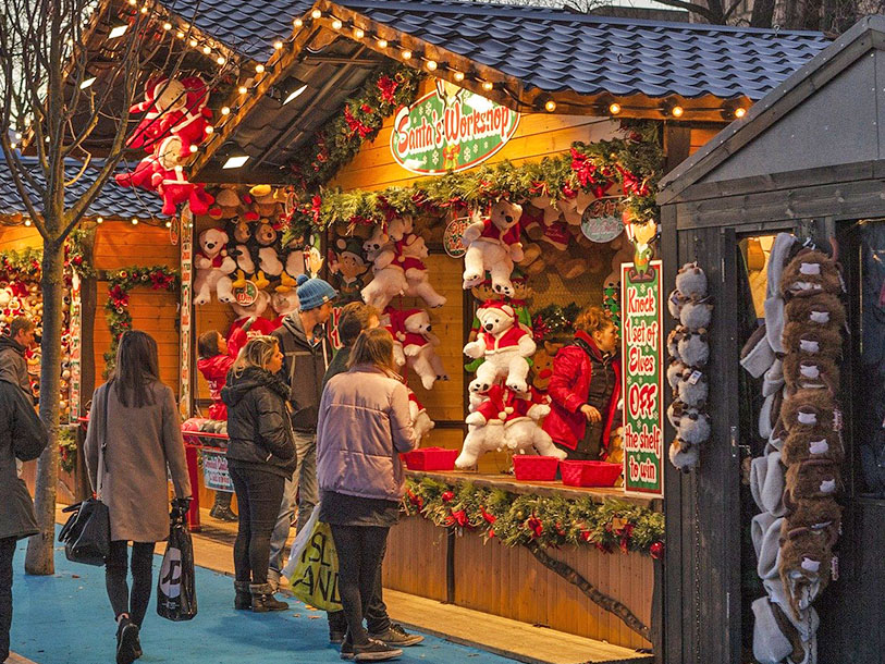 Vil I besøge større julemarkeder, skal I besøge Schleswigs stemningsfulde julemarked på Capitolplatz