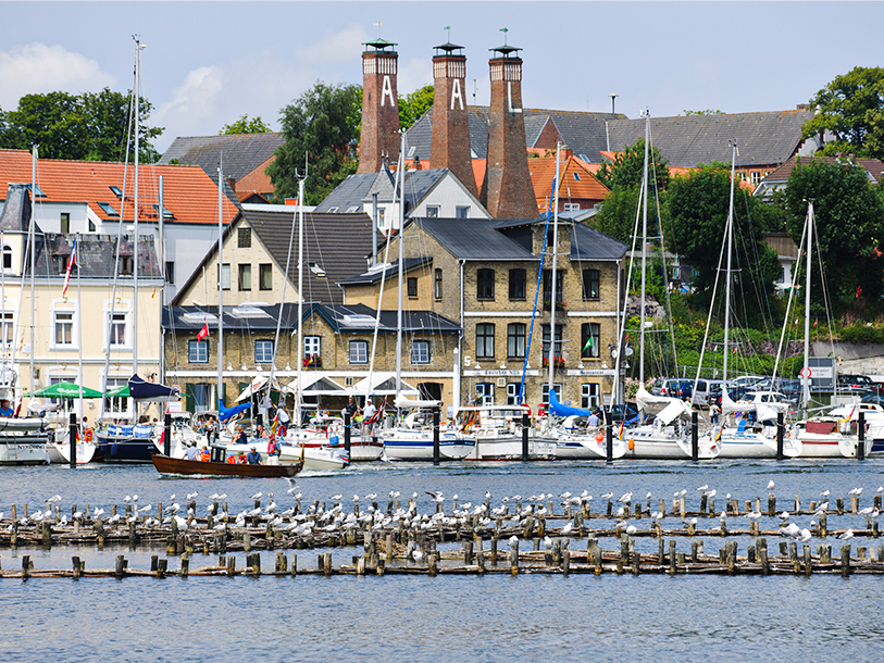 De historiske sildehegn ved Kappeln er en helt unik seværdighed og stadig i brug ©Ostseefjord Schlei/Matzen