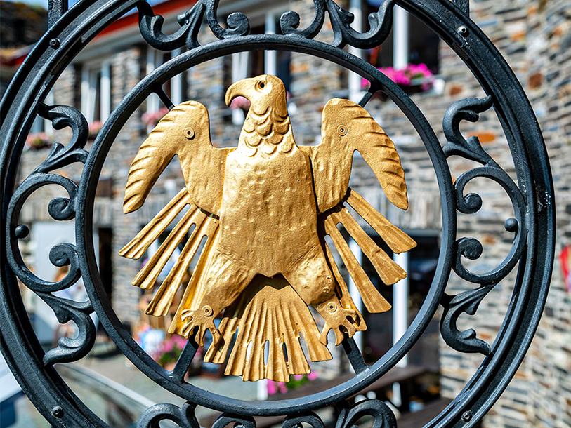 Velkommen til det historiske Hotel Schloss Rheinfels, som troner over floden ved Sankt Goar