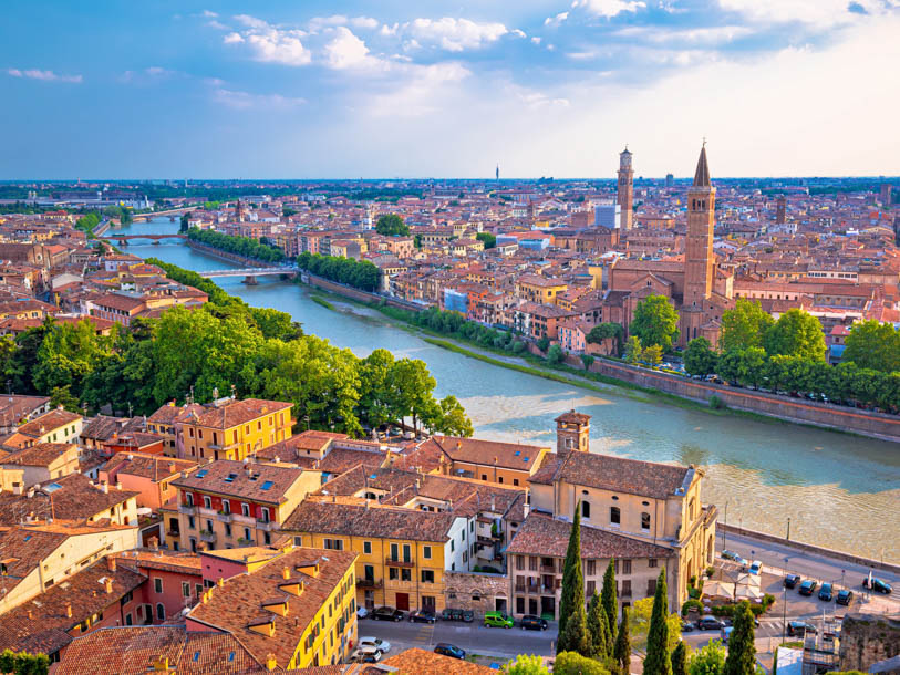 Her bor I lige syd for en af de mest elegante byer i Italien: Magiske Verona