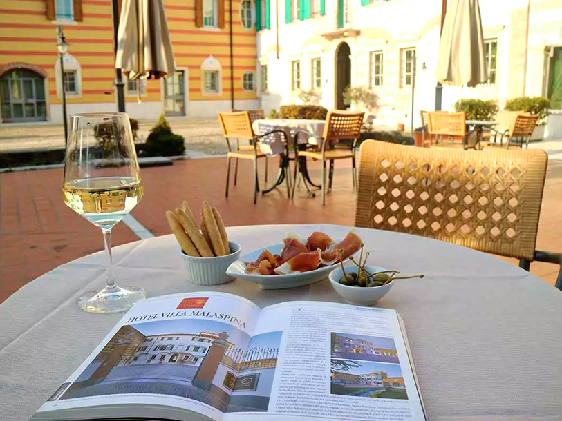 På Hotel Villa Malaspina har I en meget autentisk, italiensk base for alle oplevelserne i Veneto