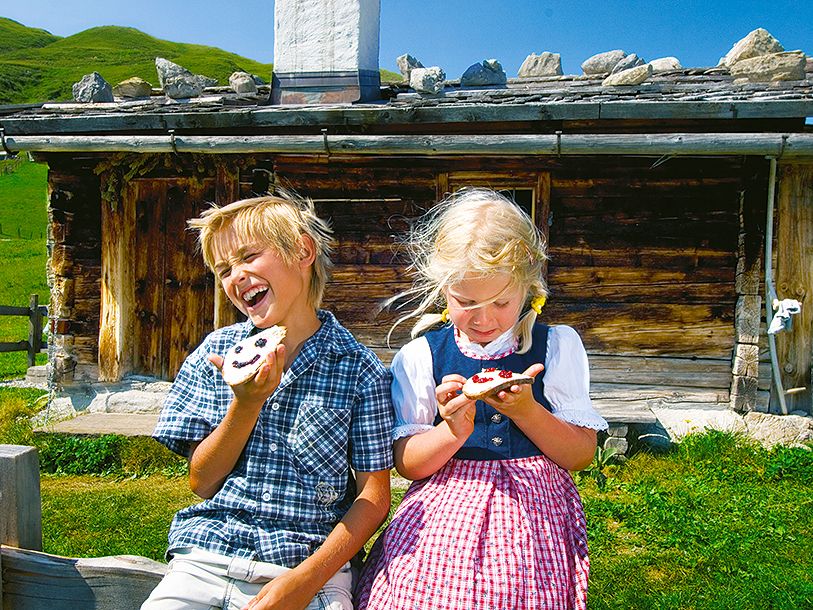 Sommaren i Salzburgerland är ett möte med alpidyll