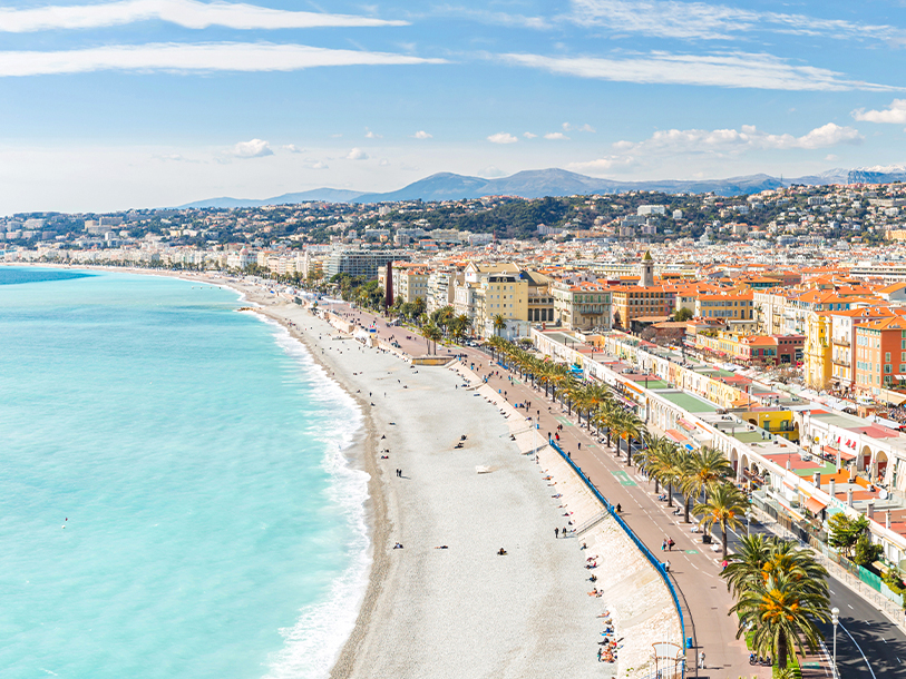 Tag f.eks. turen til Nice - den franske Rivieras dronning