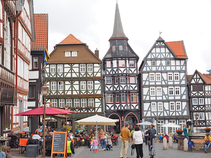 Fritzlar andas medeltidsstämning - vandra mellan katedral och gamla gilleshus