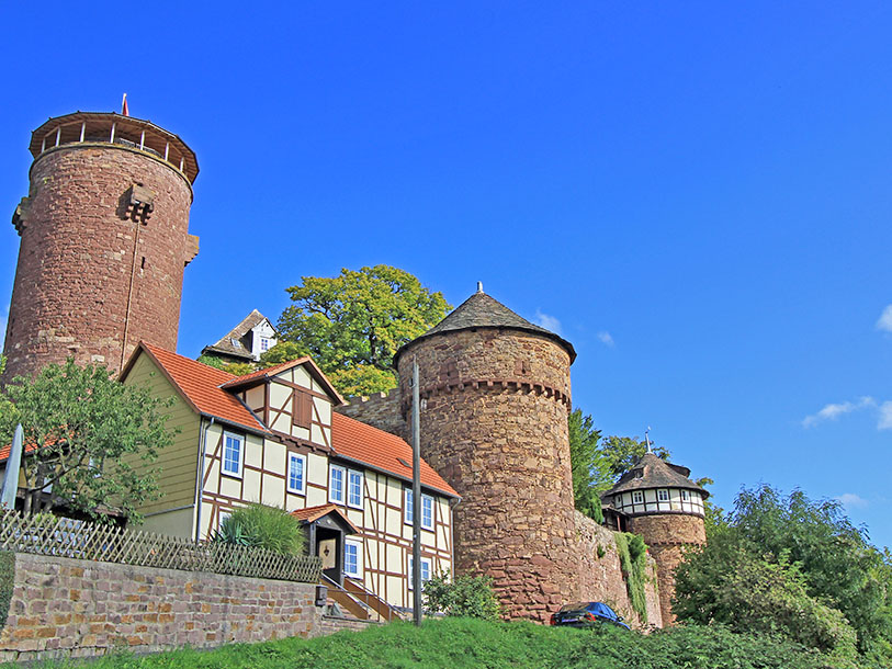 Besök Burg Trendelburg och låt fantasin föra dig in i sagan om Rapunzel