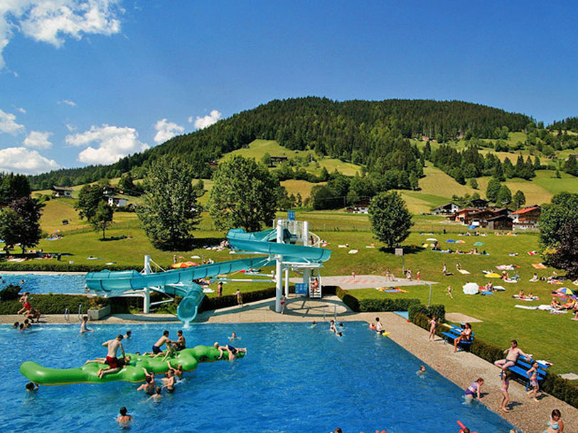 Du bor nära friluftsbadet Freibad Wildschönau - visa fram upplevelsekortet så har du fri entré!