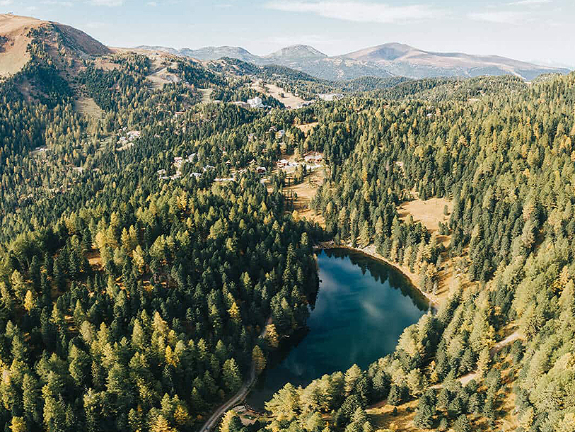 Når I først er kommet op i højderne, er panoramaerne over Turracher Höhe af den anden verden...
