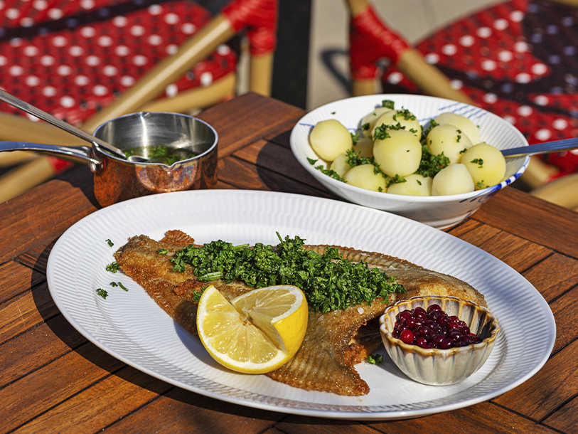 Var det noget med en stegt rødspætte? Friskfanget i havet omkring Skagen, selvfølgelig!